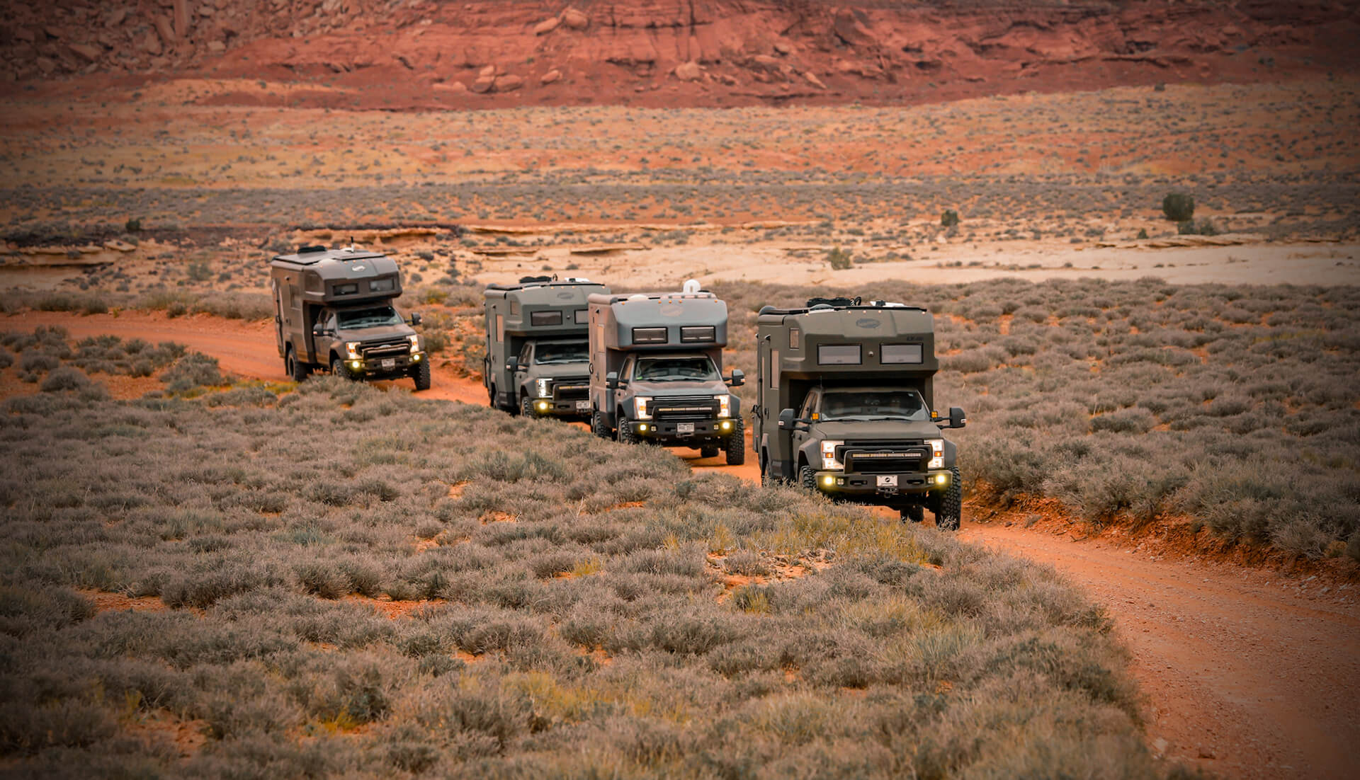 EarthRoamer LTX luxury RV in nature